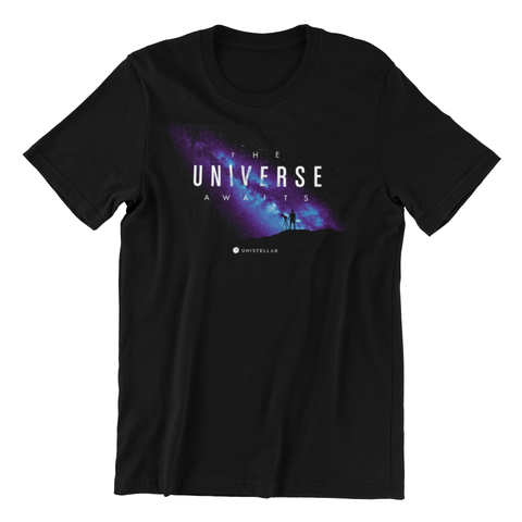 Universe Awaits Tee for Men T-Shirts Unistellar