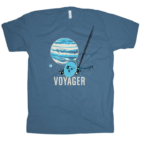 Voyager on Steel Blue
