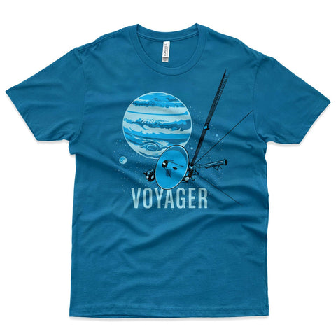Voyager T-shirt on Galaxy Blue