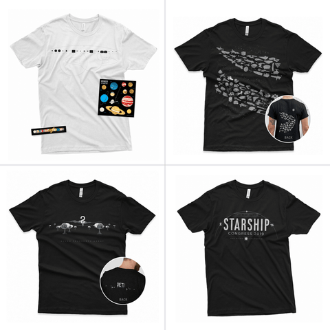 The Monthly Space Tee Club Gift Sets Chop Shop in Space