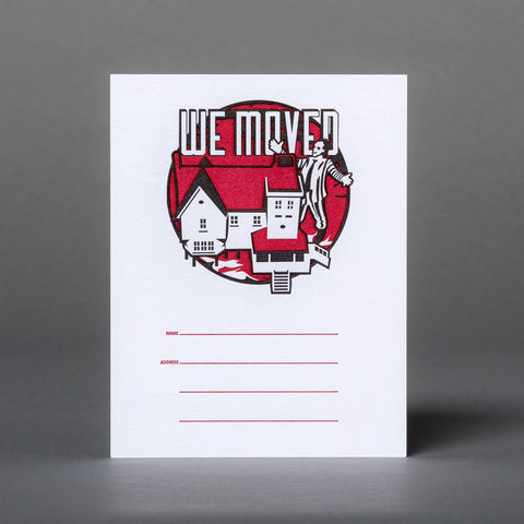 Beetlejuice We’re Moving Postcards Greeting Cards Chop Shop