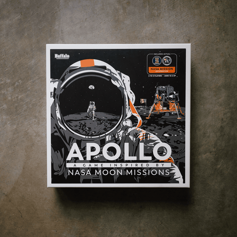 Apollo NASA Moon Missions Board Game Games Chop Shop in Space