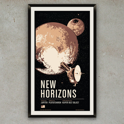 New Horizons from the Historic Robotic Spacecraft Series Prints Chop Shop in Space