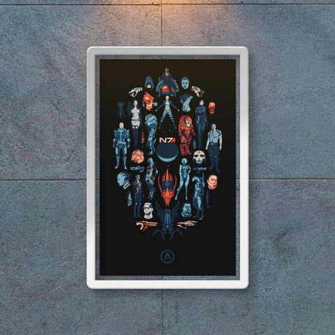 Mass Effect Print Prints Chop Shop