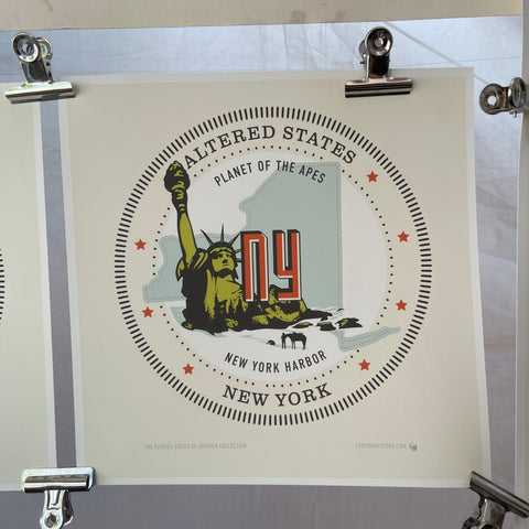 Altered State Seal: New York Harbor, NY Prints Chop Shop