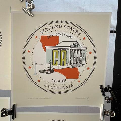 Altered State Seal: Hill Valley, CA Prints Chop Shop