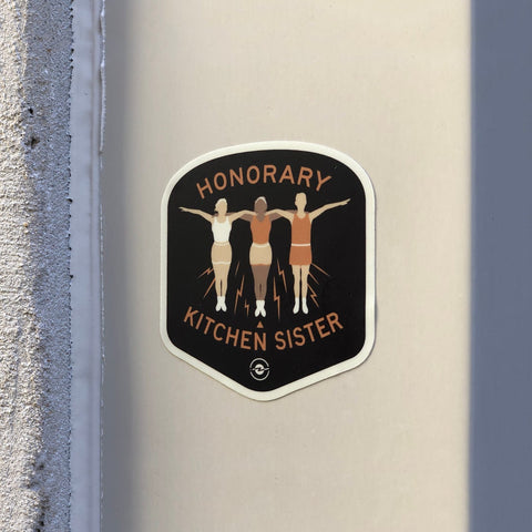 Honorary Sticker for The Kitchen Sisters Stickers Radiotopia