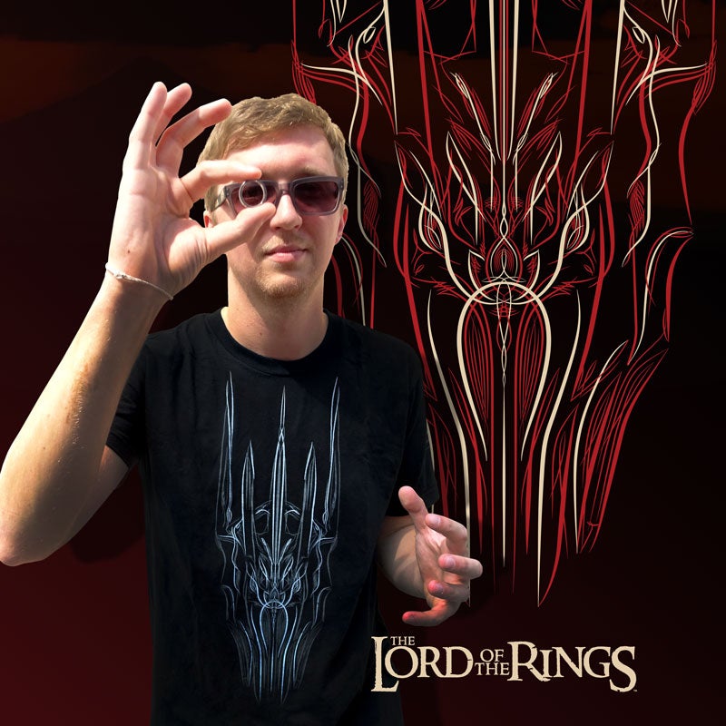 Sauron the Pinstriped T-Shirts Chop Shop