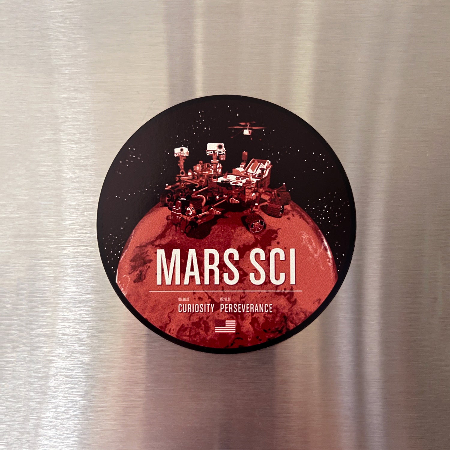 Mars Science Magnet From the Historic Robotic Spacecraft Series Magnets Chop Shop in Space