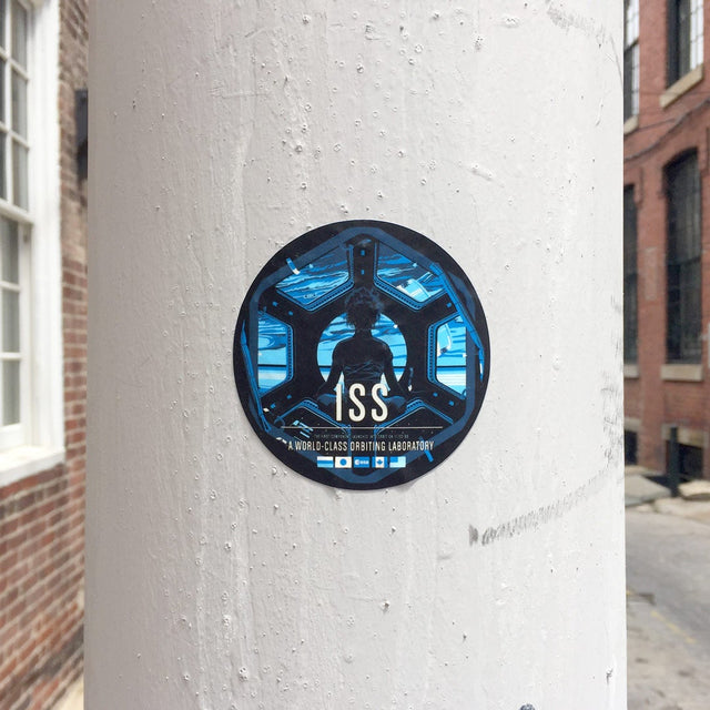 ISS Sticker from The Giant Leaps in Space Series – chopshopstore