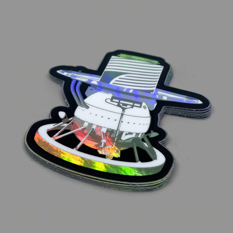 First on Venus: Venera Holographic Style Sticker Stickers Chop Shop in Space